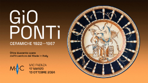 Gio Ponti, Ceramiche 1922-1967, Oltre duecento opere dell’inventore del Made in Italy, Faenza, Italy, MIC, Museo Internazionale della Ceramica
